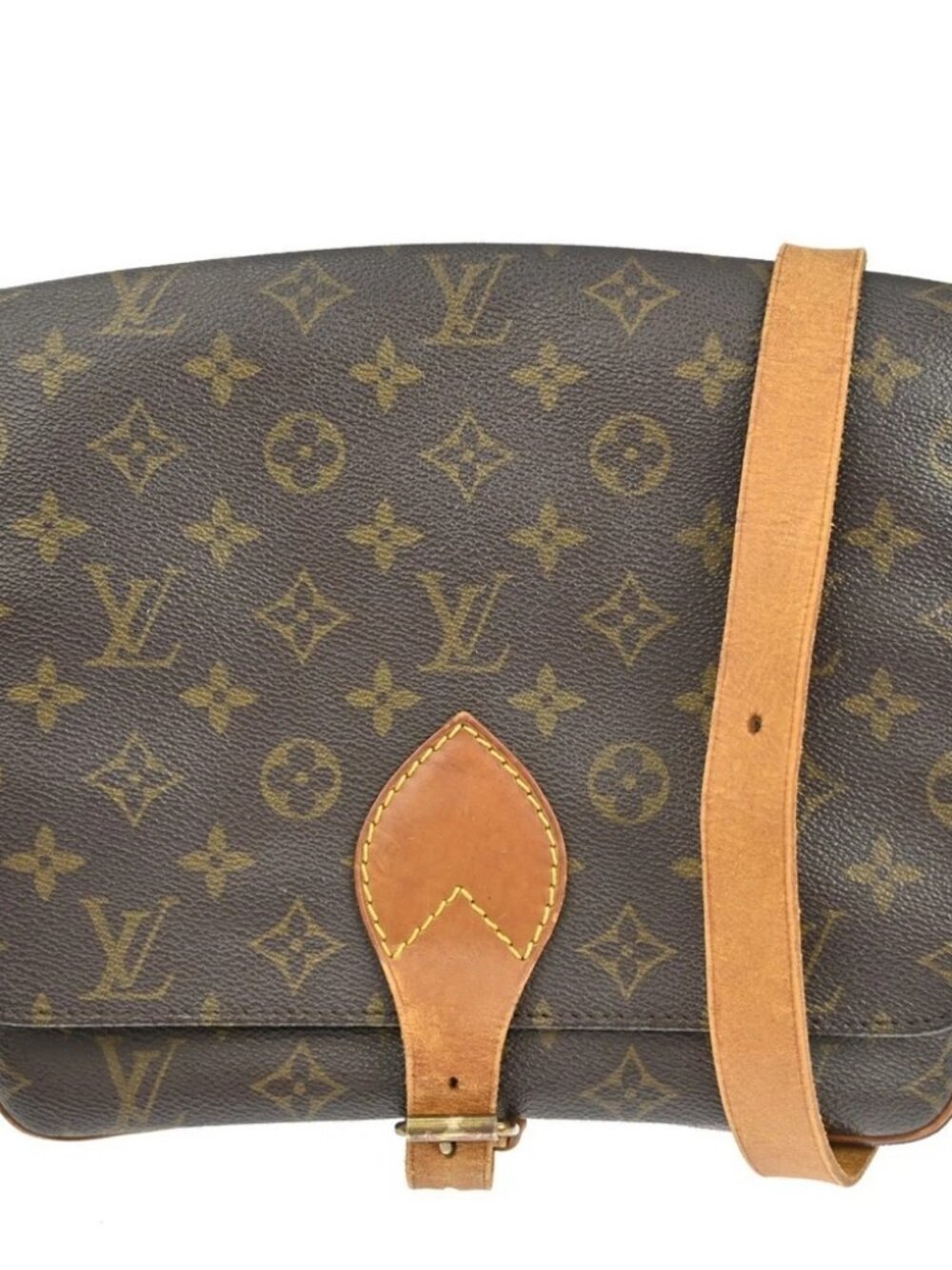 LOUIS VUITTON CARTOUCHIERE GM SHOULDER BAG